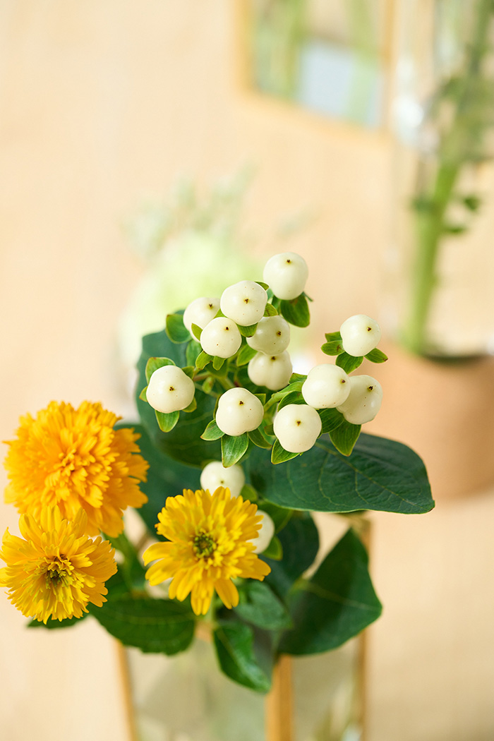 自宅用 お供え・お悔やみの花 1,980円セット #1908の写真5枚目