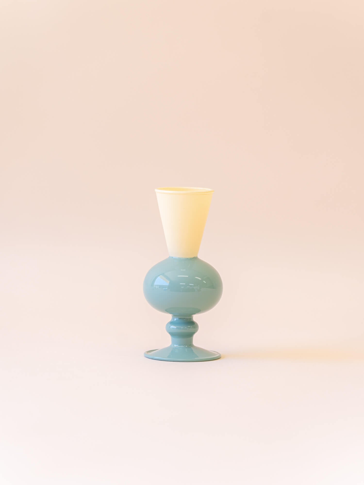 amabro MINI VASE -TWO TONE - Beige × Green -