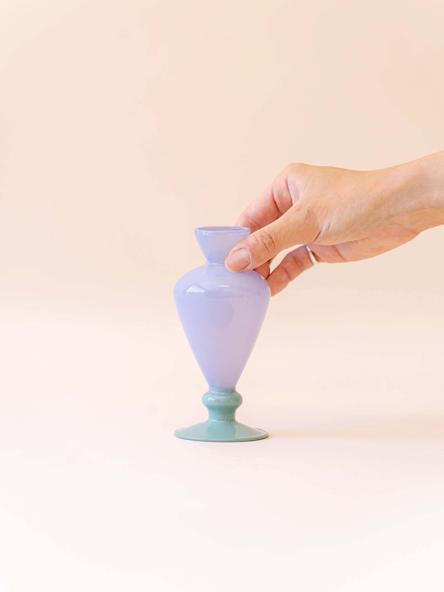 amabro MINI VASE -TWO TONE - Blue × Green -