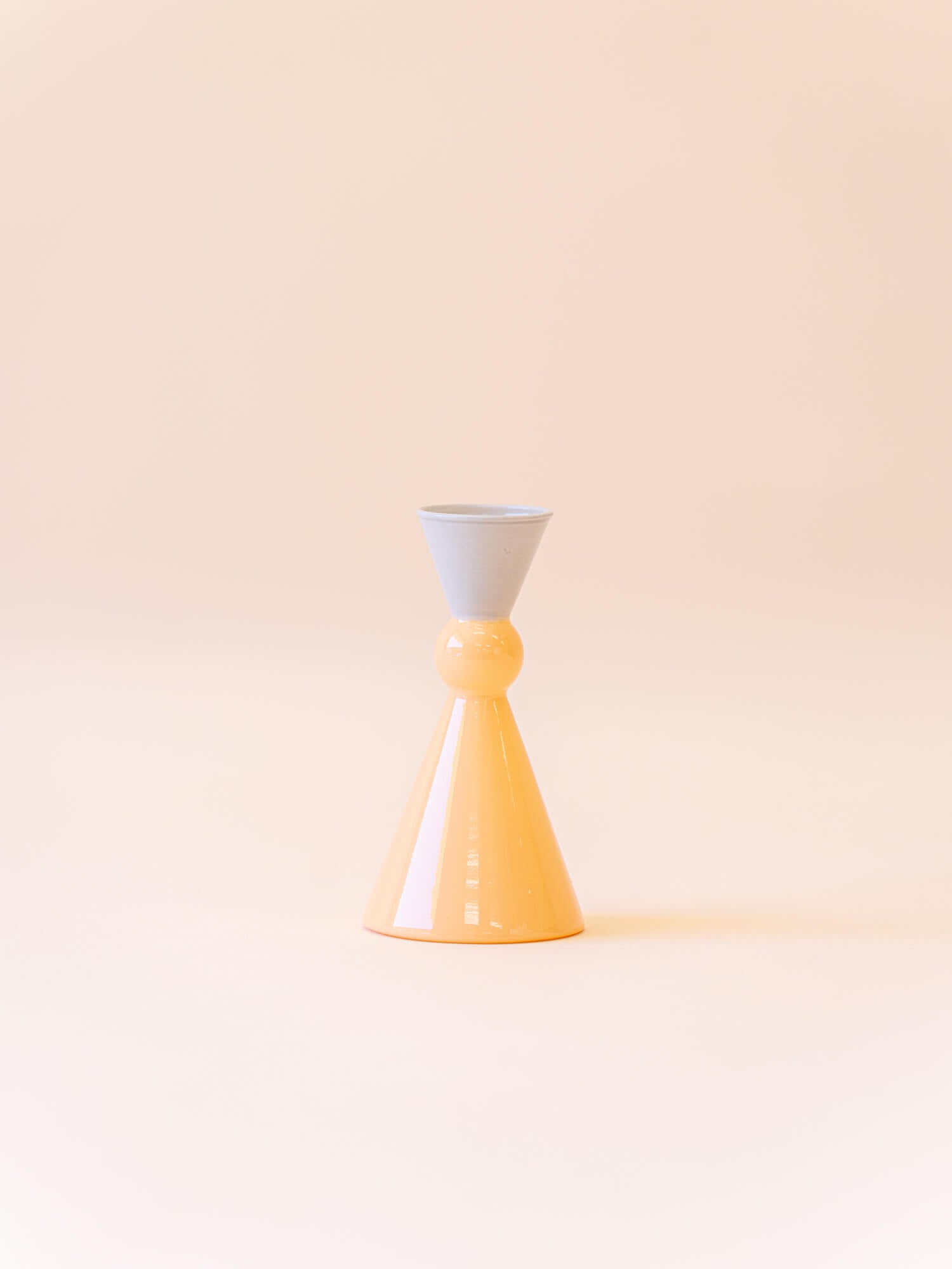 amabro MINI VASE -TWO TONE - Gray × Orange -