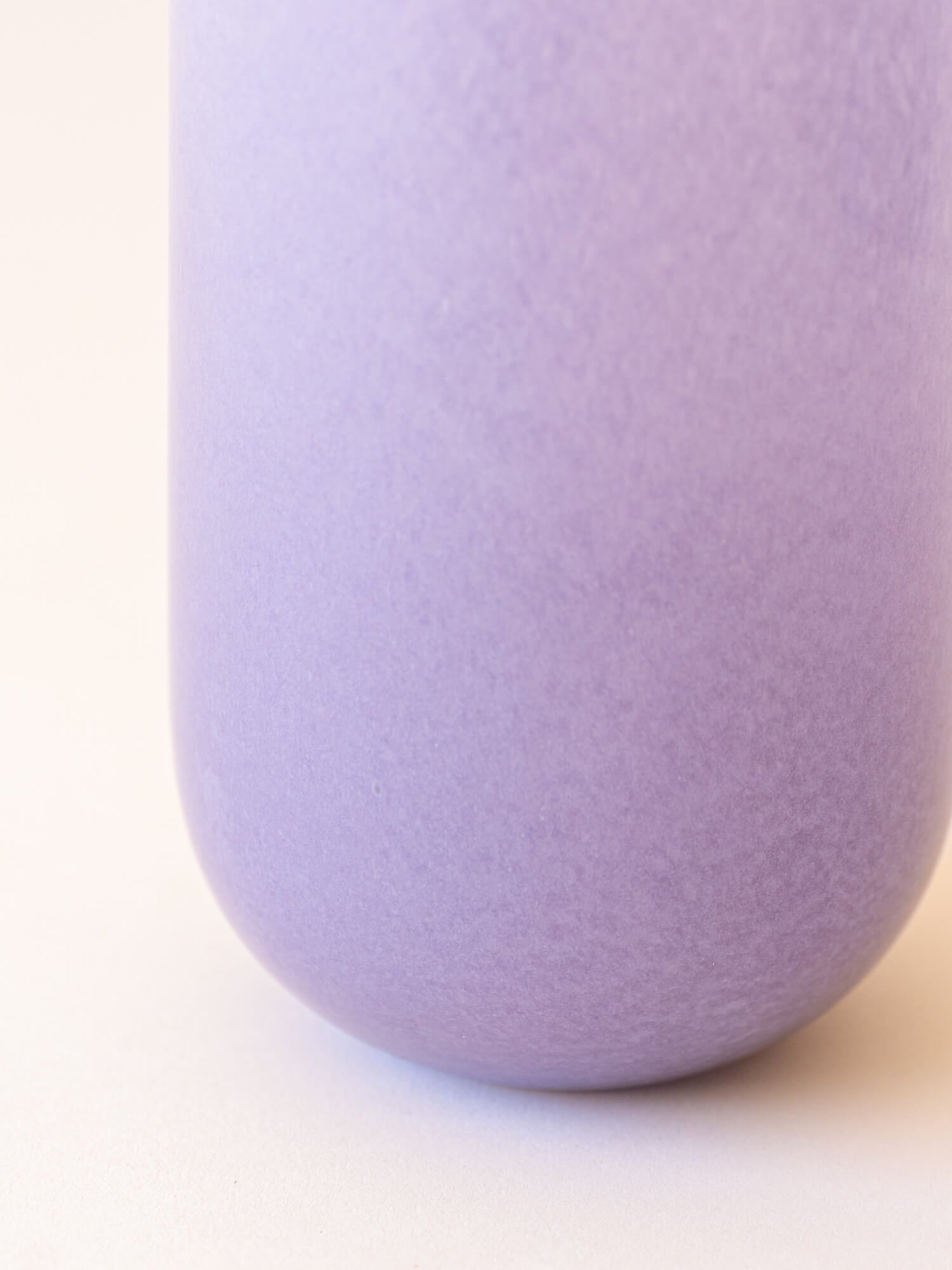 BROSTE COPENHAGEN Mouthblown Glass Vase Purple - Kai -